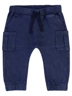 Spodenki dla niemowląt - Noppies Spodnie dresowe "Grillon" w kolorze granatowym - miniaturka - grafika 1