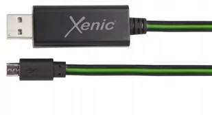 Xenic USB-MICRO USB 1M zielony - Kable USB - miniaturka - grafika 4