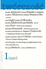 Twórczość 1/2025 - Czasopisma - miniaturka - grafika 1