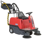 Zamiatarki - Cleanfix KS 1100 B HD - zamiatarka samojezdna, bateryjna, siedzisko - miniaturka - grafika 1