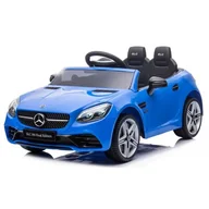 Pojazdy elektryczne dla dzieci - Auto Na Akumulator Mercedes Benz Slc300 Cabrio Samochód Jeździk Pilot Niebieski - miniaturka - grafika 1