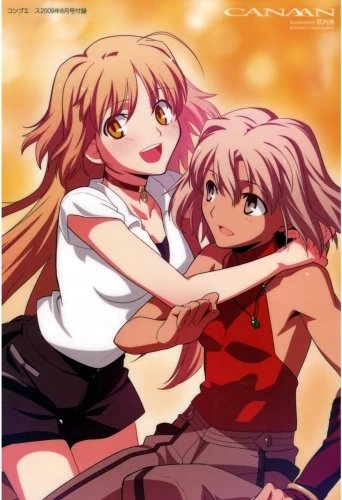 Plakat Anime Manga Canaan CAN_024 A2 (custom)