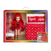 Lalki dla dziewczynek - Lalka Rainbow High Zestaw do zabawy w pokoju Ruby - miniaturka - grafika 1