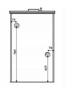 Piec stalowy wolnostojący z płaszczem wodnym 11kW - spełnia anty-smogowy EkoProjekt 04482067 - Piece wolnostojące - miniaturka - grafika 3