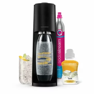 Sodastream Terra Black Tonic Megapack, saturator do wody gazowanej - Saturatory - miniaturka - grafika 1
