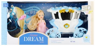 Kareta Z Akcesoriami Mega Creative 498730 - Domki dla lalek - miniaturka - grafika 1