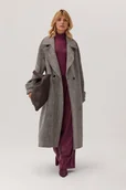 Płaszcze damskie - Płaszcz z wełną Arden maxi - miniaturka - grafika 1