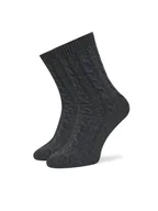 Skarpetki męskie - Polo Ralph Lauren Skarpety Wysokie Męskie 4,55955E+11 Szary - miniaturka - grafika 1