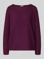 Bluzy damskie - Bluza o kroju regular fit z dodatkiem wiskozy - miniaturka - grafika 1