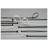 Inne mocowania - Opaska zaciskowa 4,8 x 280 biała 100 szt. ELEKTRO - miniaturka - grafika 1