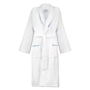 Szlafrok Frotte Milano Hotelowy biały XXL 100% bawełniany 400g/m2 - Szlafroki damskie - miniaturka - grafika 1