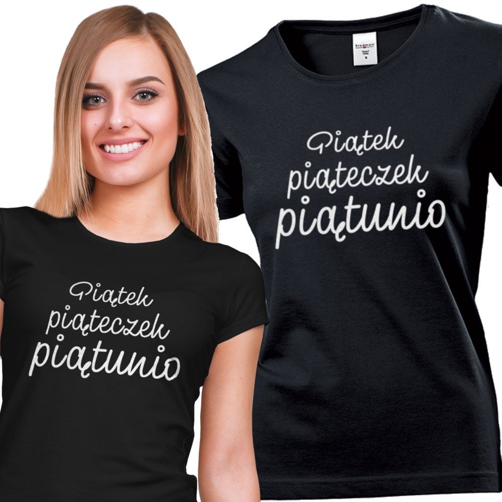 Koszulka damska Piątek Piąteczek Piątunio L