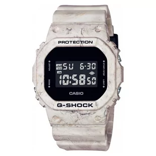Casio Męski cyfrowy zegarek kwarcowy z plastikowym paskiem DW-5600WM-5ER, szary, pasek - Paski - miniaturka - grafika 1