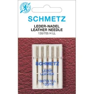 Akcesoria i części do maszyn do szycia - 130/705 H LL VGS  Igły do skóry SCHMETZ do maszyn domowych, 5 szt.x120 - miniaturka - grafika 1