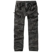 Odzież robocza - Brandit Spodnie Slim Fit Adven Dark Camo - M - miniaturka - grafika 1