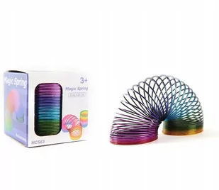Kolorowa Magiczna Sprężyna Magic Spring Sprężynka - Gry planszowe - miniaturka - grafika 1