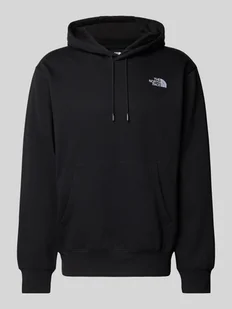 Bluza z kapturem i wyhaftowanym logo model ‘ESSENTIAL’ - Koszulki męskie - miniaturka - grafika 1