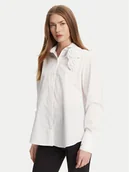 Koszule damskie - KARL LAGERFELD Koszula A2W11011 Biały Regular Fit - miniaturka - grafika 1