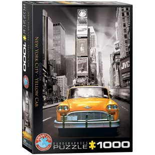 Eurographics Puzzle 1000 Żółta taksówka w Nowym Jorku 6000-0735 - Puzzle - miniaturka - grafika 2