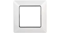 Wyłączniki światła i elektryczne - Legrand Legrand 754031 - Ramka dla przełączników VALENA LIFE 1P biały chrom - miniaturka - grafika 1