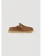Klapki i japonki męskie - Clarks Klapki Solsbury 26180881 Brązowy - miniaturka - grafika 1