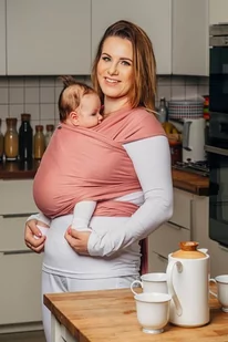 Chusta elastyczna LennyLamb - Kwarc (5 m.) - 7 - Chusty do noszenia dzieci - miniaturka - grafika 1