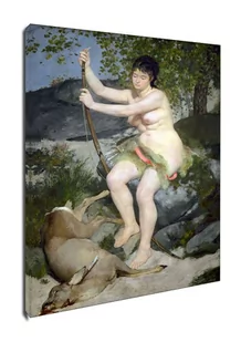 Diana, Auguste Renoir - obraz na płótnie Wymiar do wyboru: 20x30 cm - Obrazy i zdjęcia na płótnie - miniaturka - grafika 1