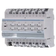 Sterowniki i przekaźniki - Hager polo KNX e/s Sterownik załączający/żaluzjowy obciążenie pojemnościowe 16 A 10-/5-krotny TXA610D TXA610D - miniaturka - grafika 1