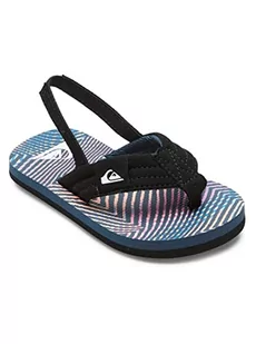 Quiksilver Sandały chłopięce Molokai Layback, Black Orange Grey, 22 EU - Buty dla chłopców - miniaturka - grafika 1
