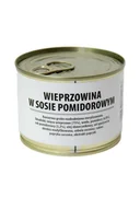 Pasztet i przetwory mięsne - Wieprzowina w sosie pomidorowym 190 g - miniaturka - grafika 1