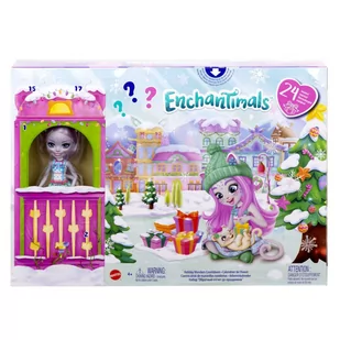 Enchantimals Kalendarz adwentowy - Lalki dla dziewczynek - miniaturka - grafika 1
