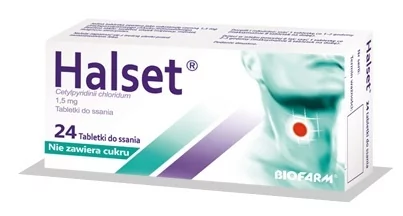 Biofarm HALSET 24 tabletek do ssania