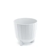 Donice - Doniczka Prosperplast 1 Ryfo N 13 cm Biała - miniaturka - grafika 1