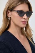 Okulary przeciwsłoneczne - Michael Kors okulary przeciwsłoneczne damskie kolor granatowy - miniaturka - grafika 1