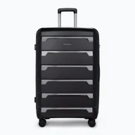 Walizki - Walizka podróżna KADVA Cayes 113 l czarna - miniaturka - grafika 1