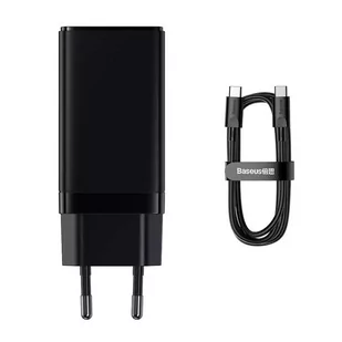 Ładowarka sieciowa Baseus GaN3 Pro, 2xUSB-C + USB, 65W (czarna) - Ładowarki do telefonów - miniaturka - grafika 3