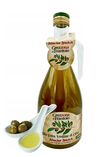 Oliwa z oliwek extra virgin Levante 1000 ml NIefiltrowana !!! - Zdrowa żywność - miniaturka - grafika 1