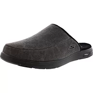 Kapcie damskie - Skechers Męskie kapcie do siedzenia Arch Fit, - Czarny - 40 EU - miniaturka - grafika 1