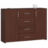 Komody - Akord FABRYKA MEBLI KOMODA K45 WENGE OP0LWARVEN004 - miniaturka - grafika 1