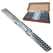 Inne mocowania - WIESZAK PŁASKI ES DO PROFILI CD 60 x 125 100szt BUDMAT - miniaturka - grafika 1