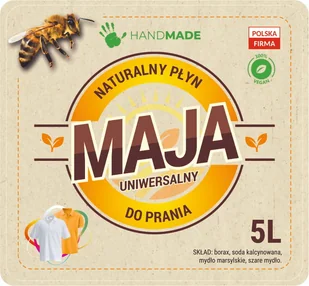 Ekologiczny Płyn do prania Maja- 4,5L - Środki do prania - miniaturka - grafika 1