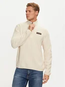 Bluzy męskie - Napapijri Polar NP0A4HDV Beżowy Regular Fit - miniaturka - grafika 1