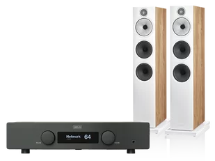 Hegel H120 (czarny) + 603 S3 (dąb) - Zestawy stereo - miniaturka - grafika 1
