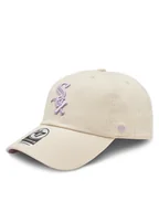 Czapki męskie - 47 Brand Czapka z daszkiem Mlb Chicago White Sox Double Under ’47 Clean Up BAS-DBLUN906GWS-NT03 Beżowy - miniaturka - grafika 1