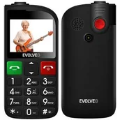 Telefony komórkowe - Evolveo EasyPhone FL Czarny - miniaturka - grafika 1