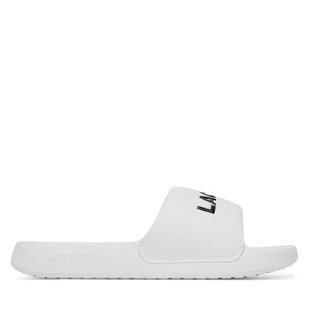 Klapki Lacoste 7-49CMA0022 Biały - Klapki i japonki męskie - miniaturka - grafika 1