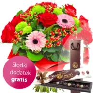 Kwiaty doniczkowe i cięte - Bukiet Wzruszenie + GRATIS - miniaturka - grafika 1