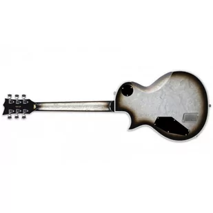 ESP ECLIPSE CUSTOM SILVER LIQUID METAL BURST - Gitary elektryczne - miniaturka - grafika 3