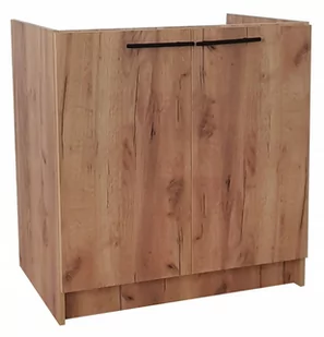 Szafka kuchenna stojąca pod zlewozmywak 80 dąb złoty - Meble kuchenne - miniaturka - grafika 1