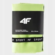 Ręczniki - Ręcznik sportowy szybkoschnący m (80 x 130cm) 4F 4FWSS24ATOWU038-45S Zielony - miniaturka - grafika 1